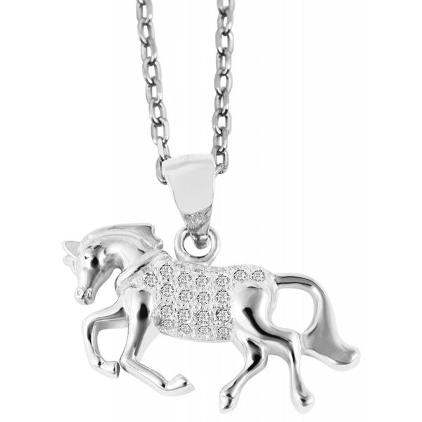 KettenanhäNger Adelia´s "Zeitloser Tiermotiv AnhäNger Aus 925 Sterling Silber", Silber, SchmuckanhäNger, Damen, Silber 925 (Sterlingsilber), KettenanhäNger-image