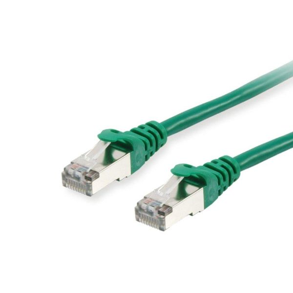 Equip 615543 Equip Cavo Patch Cat6 S/Ftp 2Xrj45 25,00M Verde Lszh Polybag-image