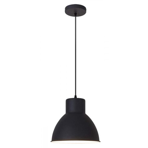 Rabalux 2578 Lampada A Sospensione 1 Spot Derek, E27, Antracite, Rotonda, Industriale, ø275Mm-image