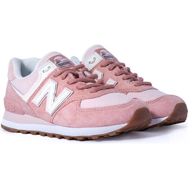 New Balance - Sneakers Donna 574 In Pelle Scamosciata - Numero 37.5-image