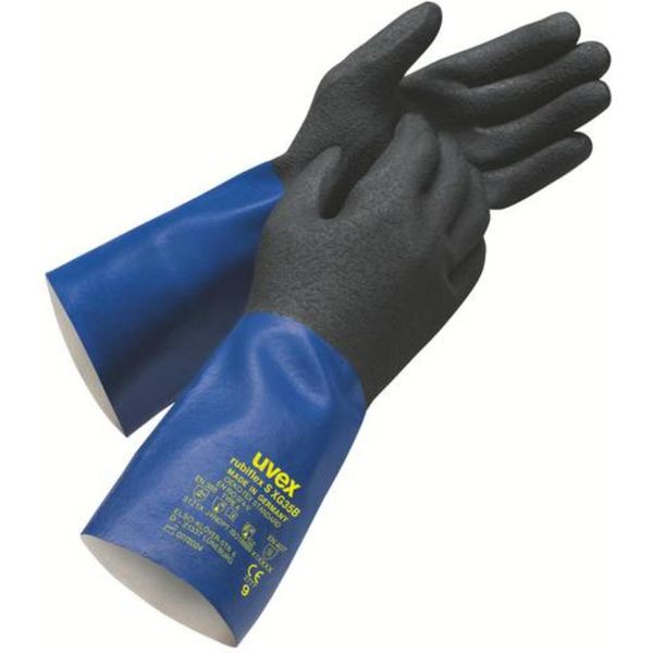 Uvex Guanto Di Sicurezza Rubiflex S XG35B Blu Taglia 7-image