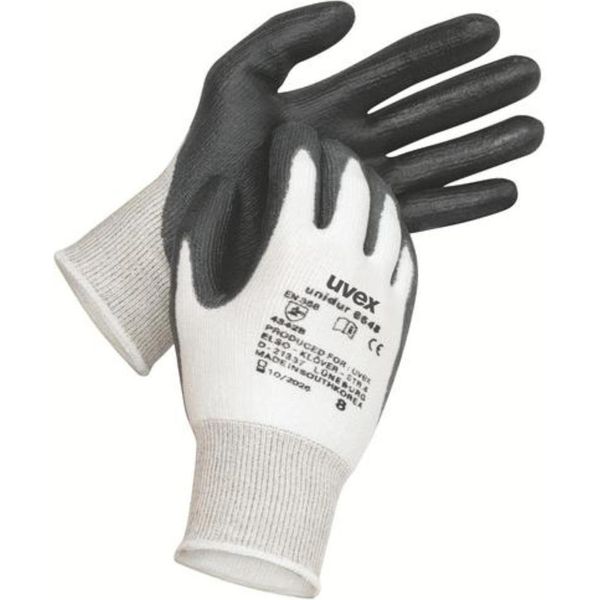 Guanto Di Sicurezza Uvex Unidur 6648 Nero Taglia 8-image