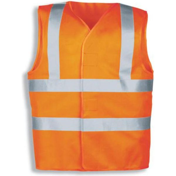 Uvex Gilet Ad Alta Visibilità Protezione Arancione Flash, Arancione Warning Taglia Xl-image