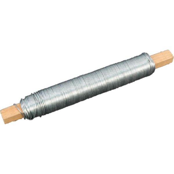 Filo Di Legno Zincato Per Avvolgimento - 0,65 Mm, 38 M - 2,5 Kg-image