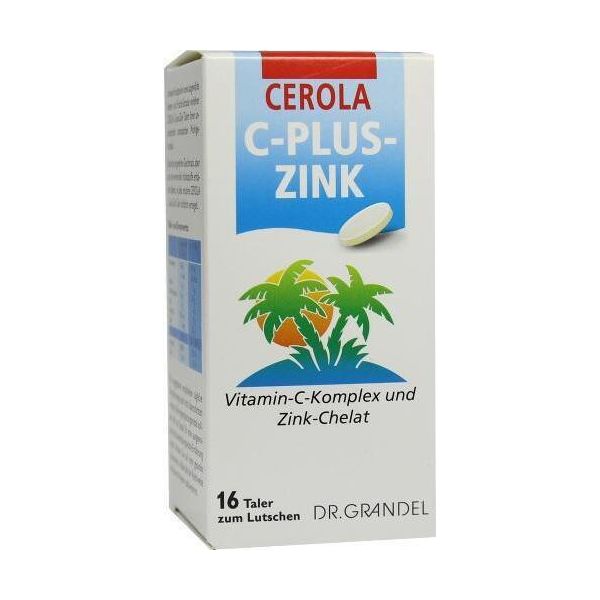 Cerola C-Plus-Zinc Taler, 16 Compresse-image
