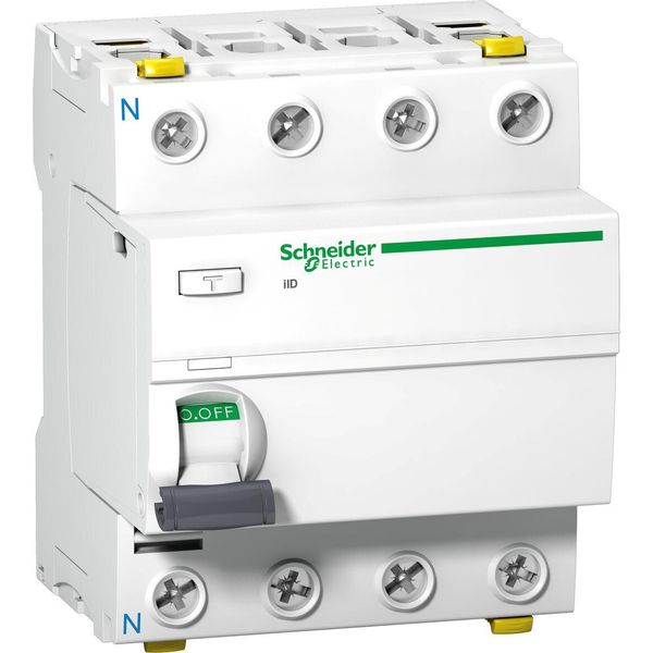 Interruttore Differenziale Iid-25-4-30-Ac 25A 4 Poli 30Ma Tipo Ac Schneider A9Z11425-image