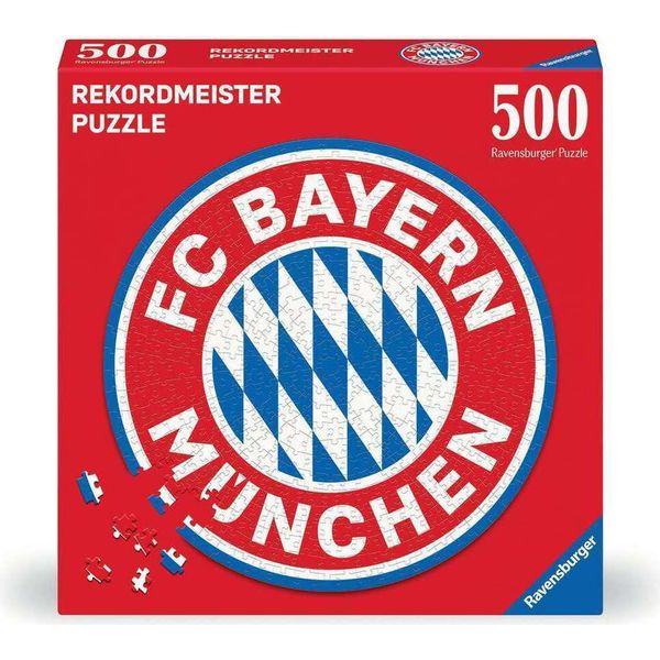 Puzzle Classici Ravensburger Fc Bayern Logo Ravensburger 17452 500 Pezzi - Circa 52 X 52 Cm-image