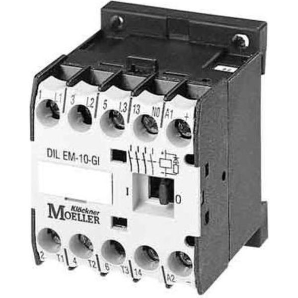 Contattore Di Potenza Ac-3/400V:3Kw 3P DILEEM-01 (230V50/60H - Contattore Magnetico 6,6A 230V Ac DILEEM-01(...-image