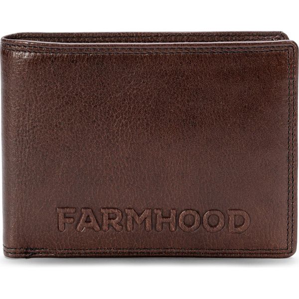 Farmhood Portafoglio Memphis Wallet Dark Brown Marrone Scuro-image