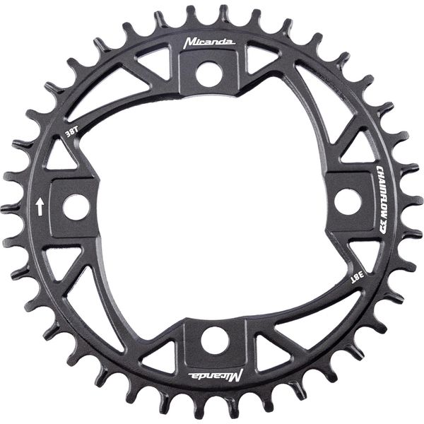 Ingranaggio Miranda 38 Z Mtb Chainflow 3D Nero-image