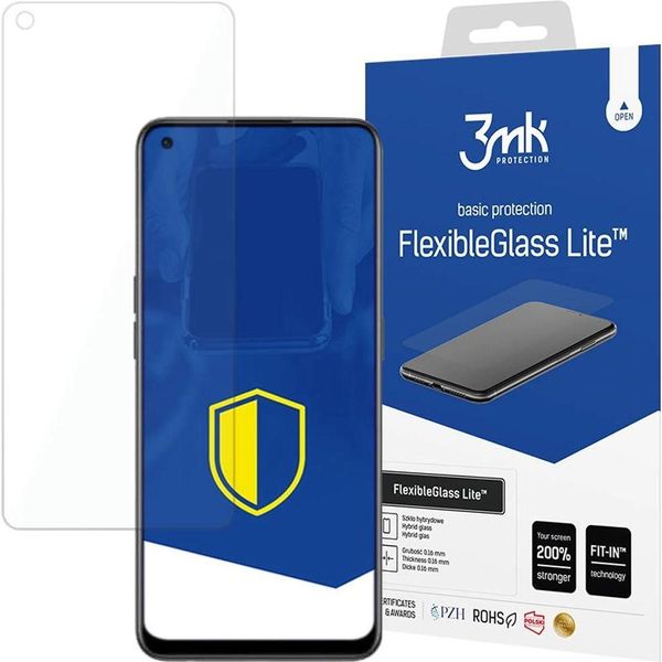 3Mk Display Hybridglass Flexibleglass Lite Per Oneplus Nord Ce 2 5G 0,16Mm 6H-image