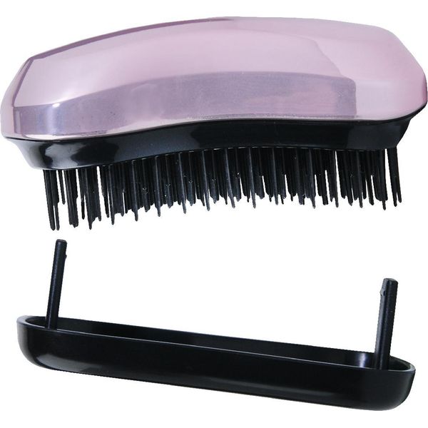 Inter Vion Elegance - Spazzola Per Capelli Compatta Rosa Metallizzato-image