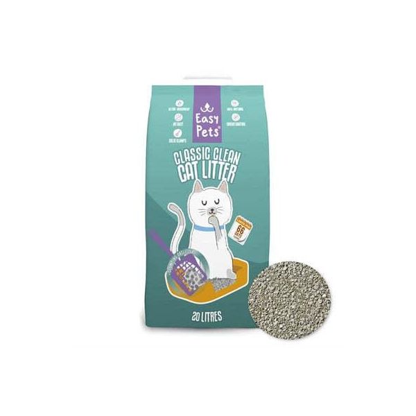 Easypets Classic Clean Lettiera A Grumi Per Gatti-image