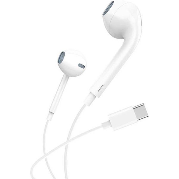 Cuffie Intrauricolari, Foneng T15 Cablate, Usb-C, 1,2M (Bianco)-image