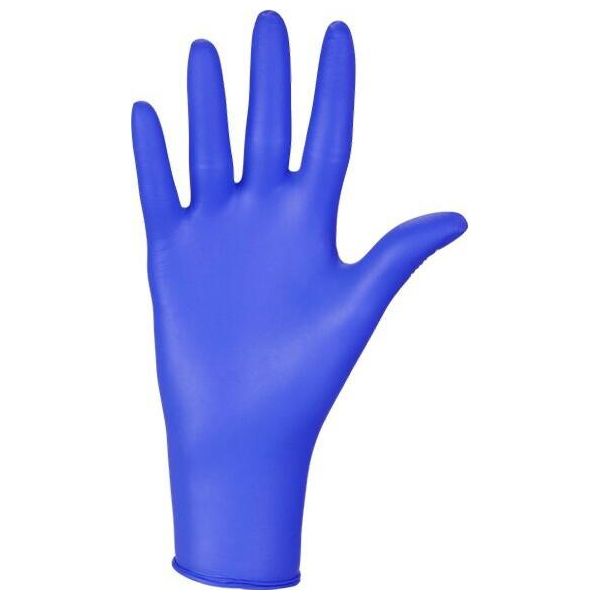 Mercator Guanti Senza Polvere Nitrylex Basic, Taglia L, 100 Pz.-image
