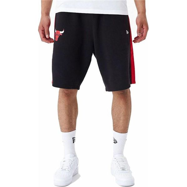 Pantaloncini Sportivi New Era Nba Mesh Panel Os Shorts Chibul 60435477 Schwarz-image