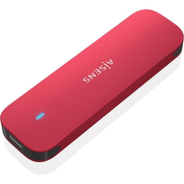 Aisens ASM2-027RED/ Involucro Ssd M.2 Nvme Esterno/ Usb 3.2/ Senza Viti-image