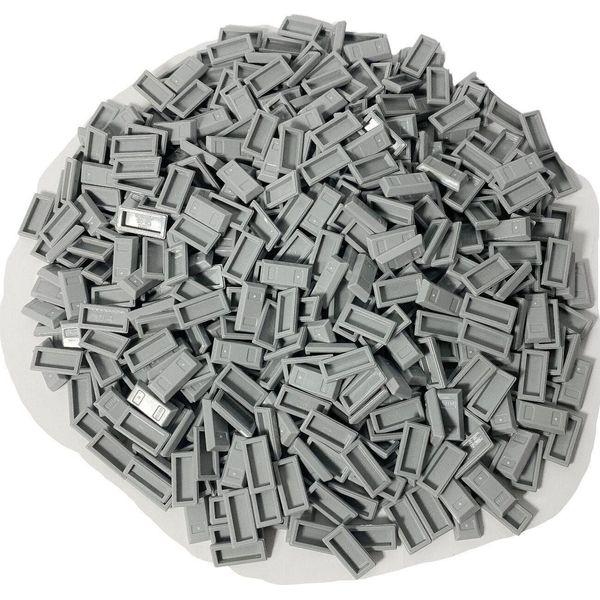Lego® 1X2 Barra Di Piastrelle Argento - 3069B Nuovo! Quantità 100X-image