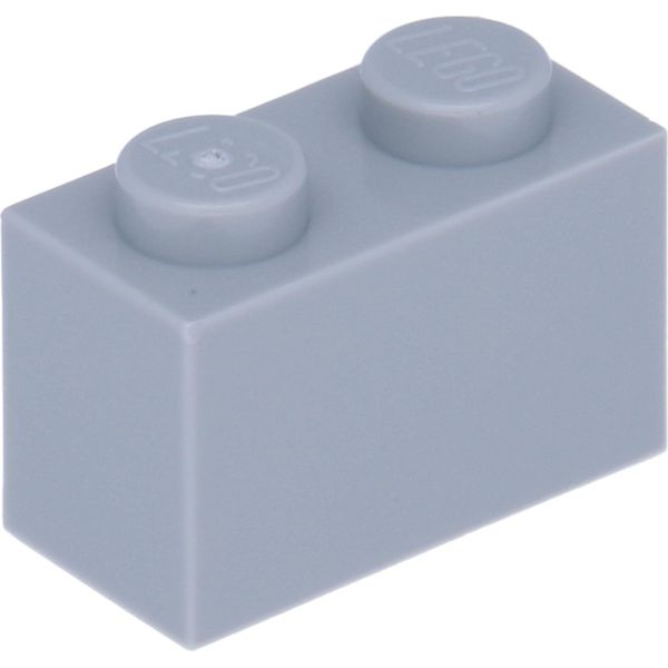 Lego® 1 Pezzo 3004 Mattone 1X2 Parte Mattoni Base 1 Grigio Chiaro Bluastro-image