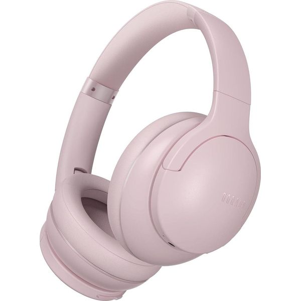 Doqaus Cuffie Senza Fili Bluetooth, Fino A 90 Ore, Over-Ear, 3 Modalità Eq, Hifi Stereo, Microfono Incorporato, Pieghevoli, Rosa-image