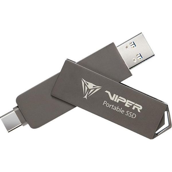 Patriot External Ssd 1TB PVP30 Duo Compact 1000/1000 Mb/S Usb 3.2 USB-C-image