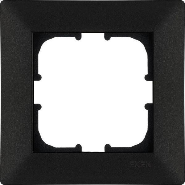 Telaio Singolo Nero Metallizzato O101/14E Exen (Odak)-image