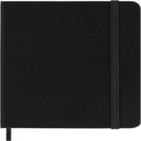 Moleskine 8056999274603 Moleskine Calendario Tascabile 2026, Giorni, P/A6, Copertina Rigida, Nero-image