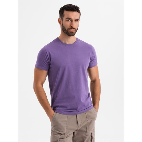 Ombre Clothing Maglietta A Maniche Corte Da Uomo Jovani Viola Xxl-image