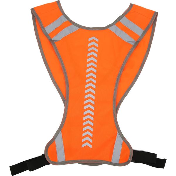 Gilet Riflettente Ad Alta Visibilità, Giacca Riflettente Regolabile Per Corsa, Jogging, Passeggiate, Ciclismo-image
