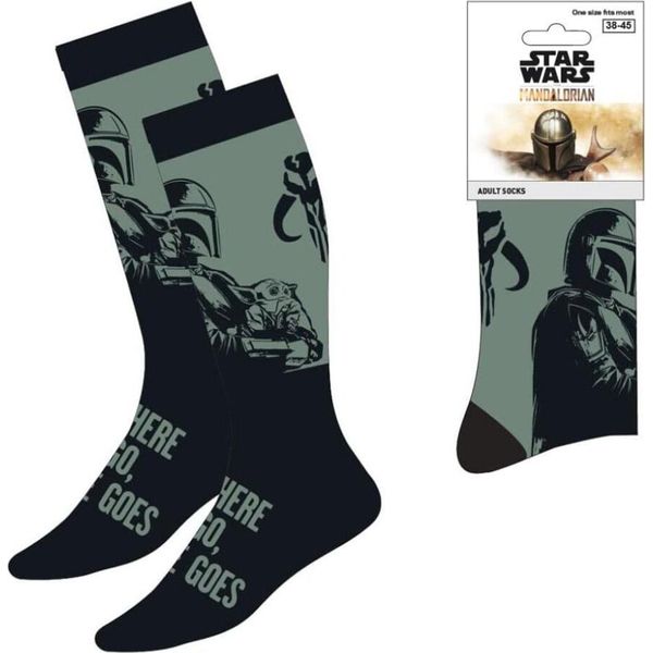 Star Wars: The Mandalorian Socken Mandalorian & Grogu 38-45-image