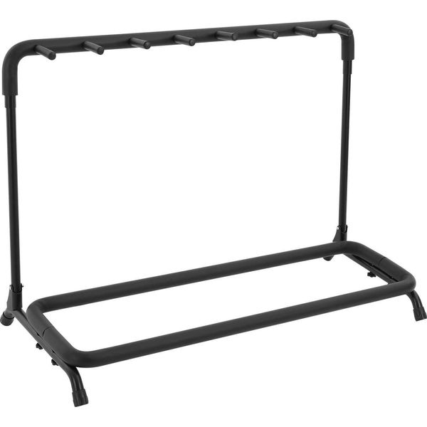 Supporto Per Chitarra - Supporto Da Pavimento Per 7 Chitarre - Portatile Per Casa E Studio - Per Chitarre Acustiche, Elettriche E Bassi - Nero-image