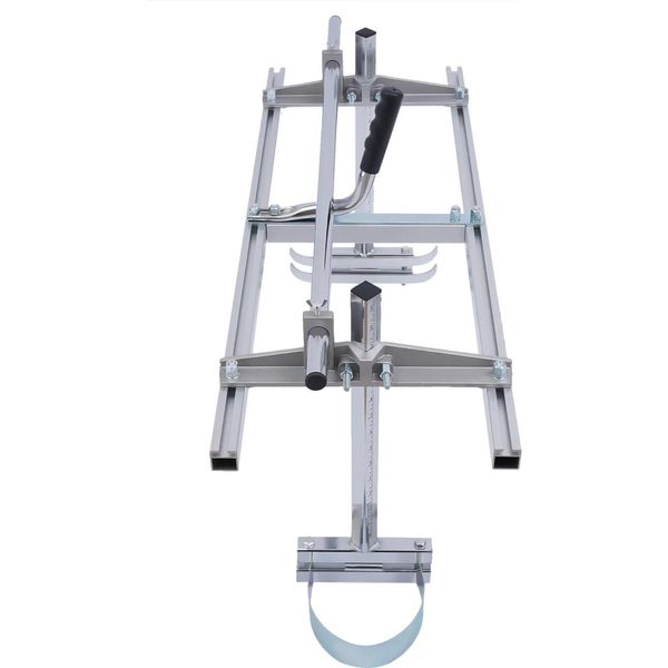 Segheria A Catena Mobile - Alluminio - Per Lama 35-91 Cm - Profondità Di Taglio 1,2-30 Cm - Larghezza Massima Di Taglio 80 Cm - Argento-image