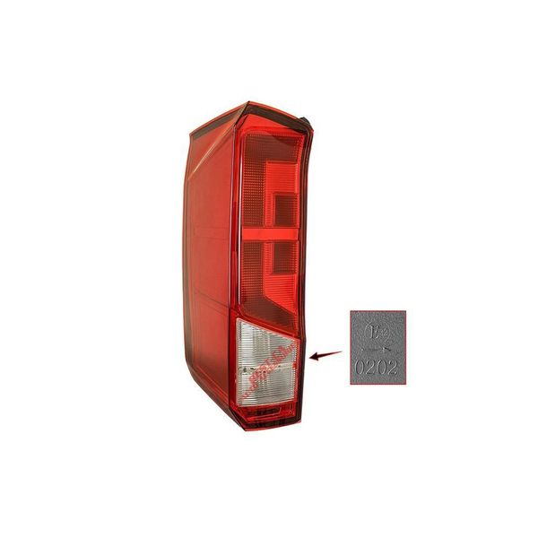 Fanale Posteriore Sinistro Per Vw Volkswagen Crafter, Man Tge 2017-2024-image