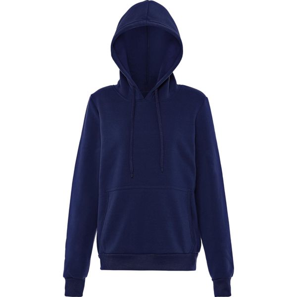 Flyweight Damen Pullover Con Cappuccio - Navy, M-image