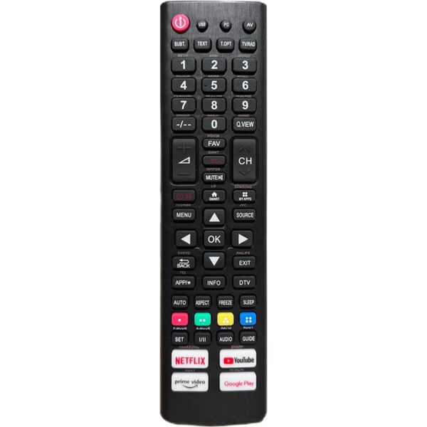 Telecomando Tv Universale Telecomando Sostitutivo Per Tv Lcd Led Multimarca Con Pulsanti Della Piattaforma Di Rete-image