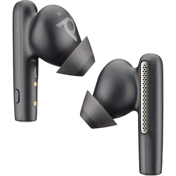 Hp Poly Voyager Free 60/60+ Auricolari Neri (2 Pezzi) - Set Cuscino/Anello - Nero-image