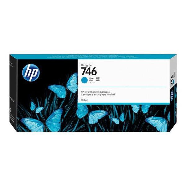 Hp Original 746 Druckerpatrone - Cyan (P2V80A)-image