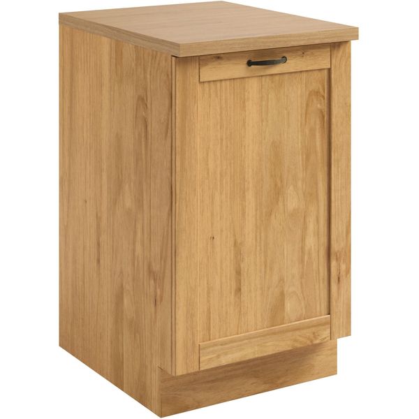 Unterschrank Home Affaire "Teramo", Natur, B:50Cm H:85Cm T:60Cm, Massivholz, SchräNke, Unterschrank, Breite 50 Cm, 1 TüR, 1 Einlegeboden-image