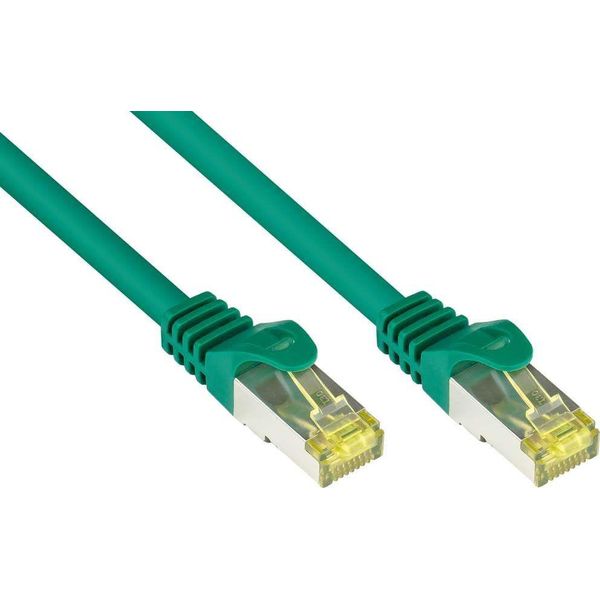 Good Connections 8070R-010G Good Connections Patchkabel M. Cat.7 Rohkabel GrüN 1M-image