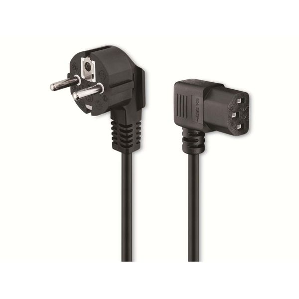 Goobay 96042 Cavo Di Alimentazione Nero 1,5 M Accoppiatore CEE7/7 C13-image