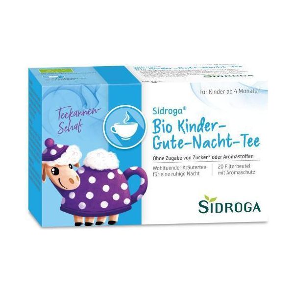 Sidroga Tè Biologico Della Buona Notte Per Bambini, Bustina Filtro 20 Capsule-image