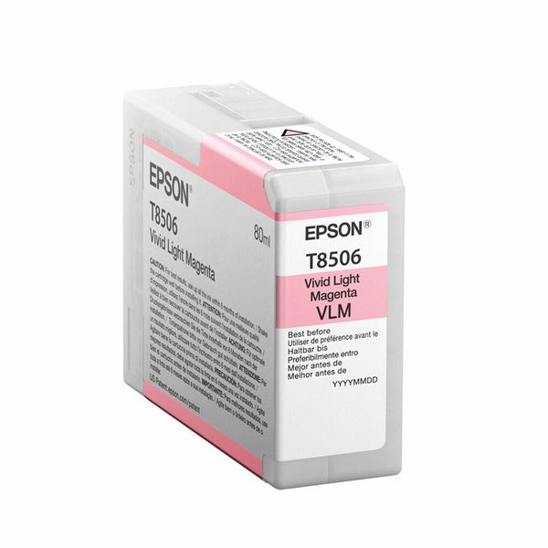 Epson T850600 Cartuccia D'inchiostro 1 Pz Originale Magenta Chiaro-image