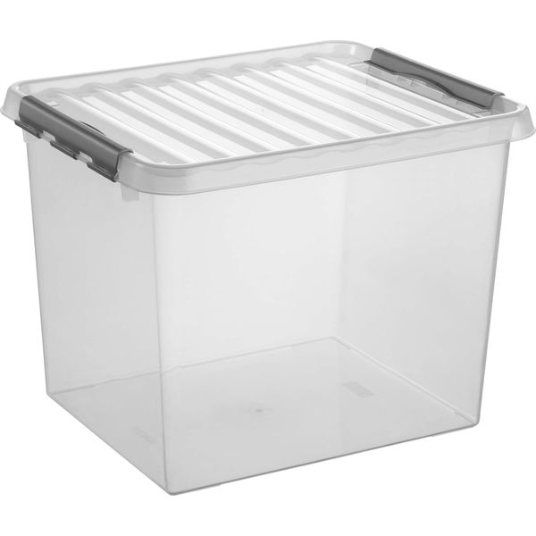 Sunware Q-Line Aufbewahrungsbox 52,0 L Transparent 50,0 X 40,0 X 38,0 Cm(H6162702)-image