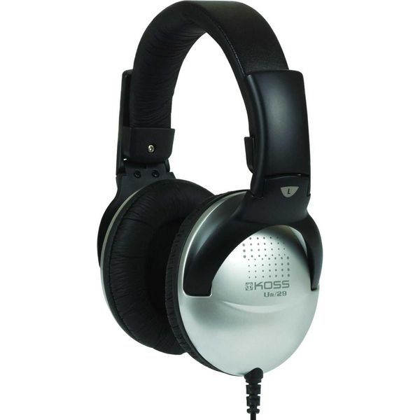 Koss | UR29 | Cuffie | Cablate | In-Ear | Riduzione Del Rumore | Nero/Argento-image