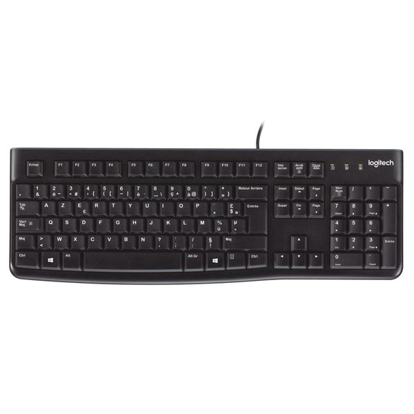 Logitech K120・Tastiera・Usb・Belgio (920-002482)-image