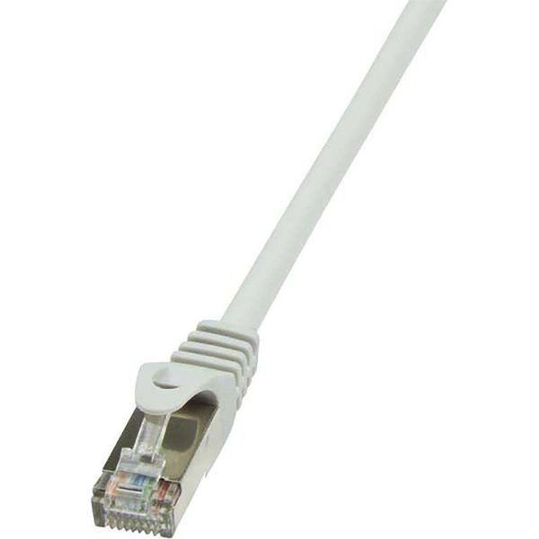 Logilink Professional CP1092S Cavo Patch Logilink, Cat. 5E, F/Utp, 10,0 M, Grigio-image