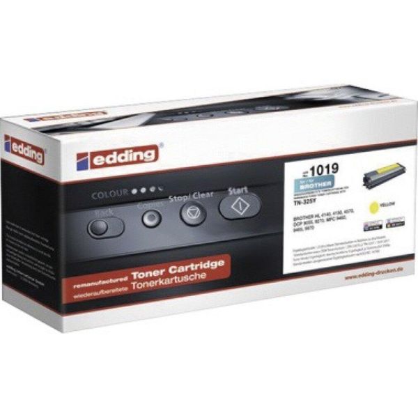 Edding EDD-1019 Cartuccia Toner 1 Pezzo(I) Compatibile Giallo (18-1019)-image