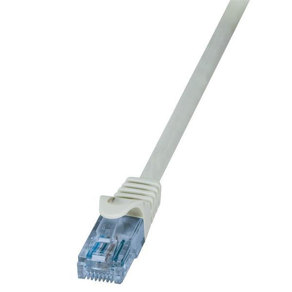 Logilink Cat 6A Cavo Patch Econline U/Utp Econline Grigio 0,0,25 M-image
