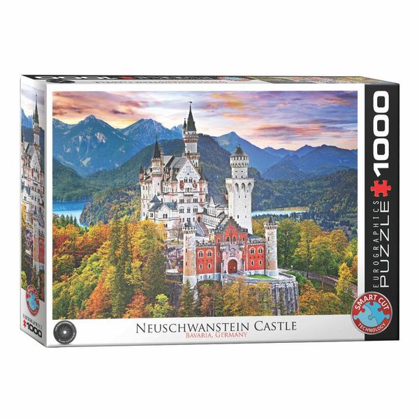 Eurographics Puzzle Del Castello Di Neuschwanstein (Hdr) 1000 Pezzi-image