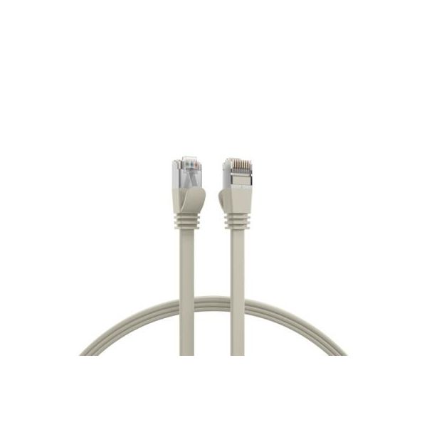 Efb K5545GR.0,5 Efb RJ45 Flachpatchkabel U/Ftp, Cat.6A, Pvc, 0,5M, Grau-image